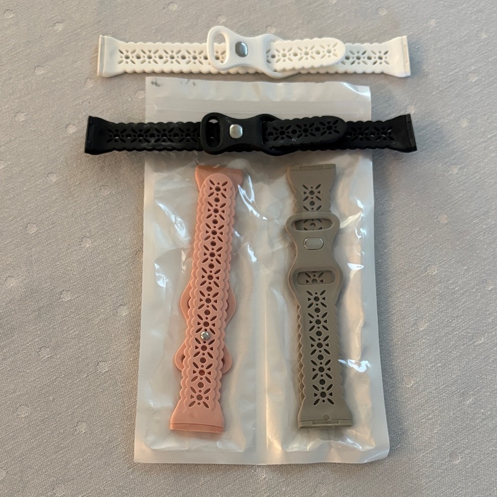 Fitbit Sense or Sense 2 Floral Silicone Watch Bands